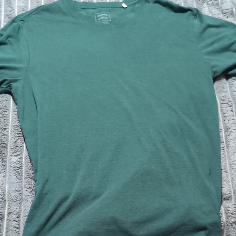Prana Men's Teal V-Neck Tee